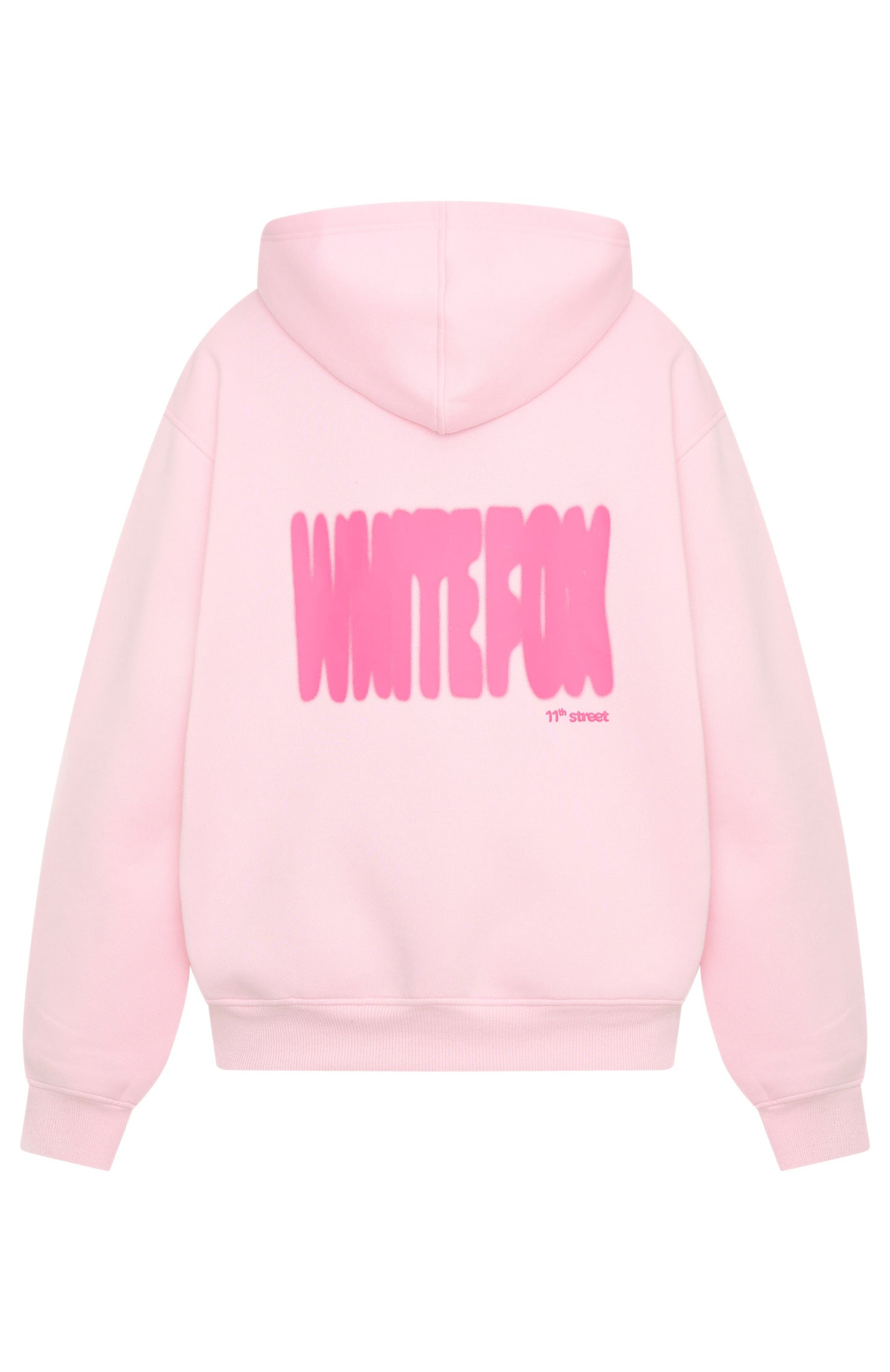 11th Street New York Or Nowhere Oversized Hoodie Pink Sugar