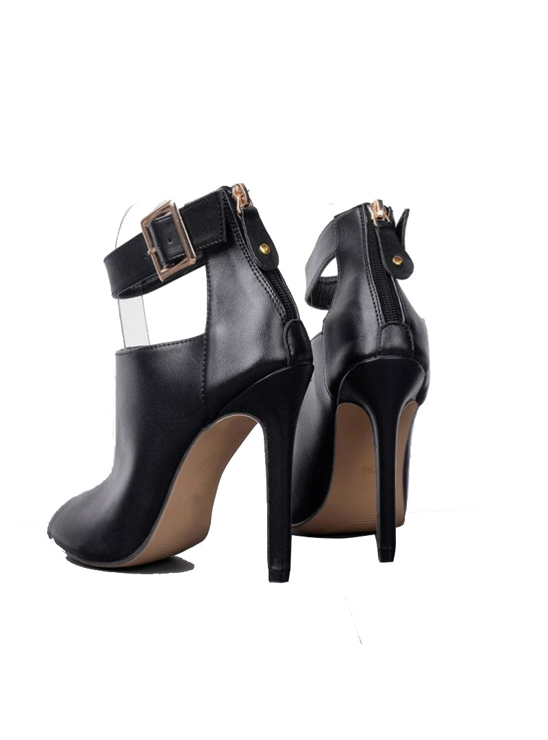 Women Pumps Ladies Sexy Buckle Strap Roman High Heels