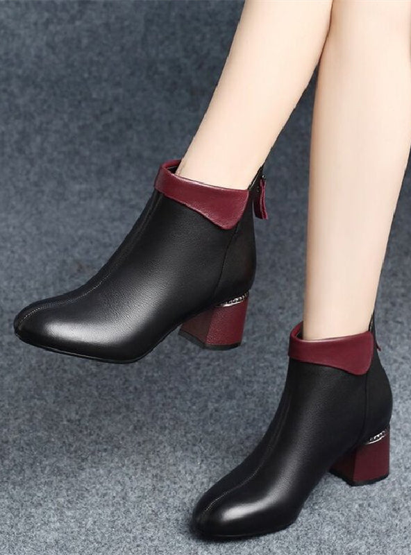 Vintage Women Single Cotton Boots