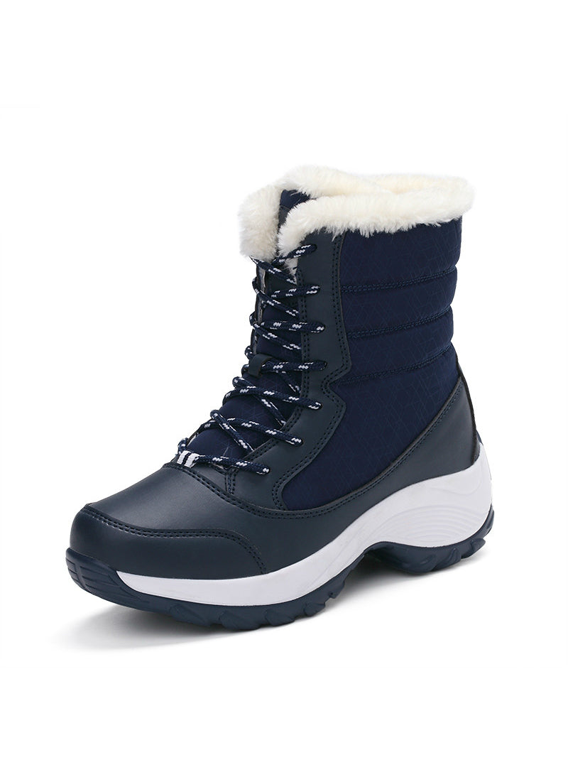 Ankle Boots Warm Fur Winter Shoes Snow Boots