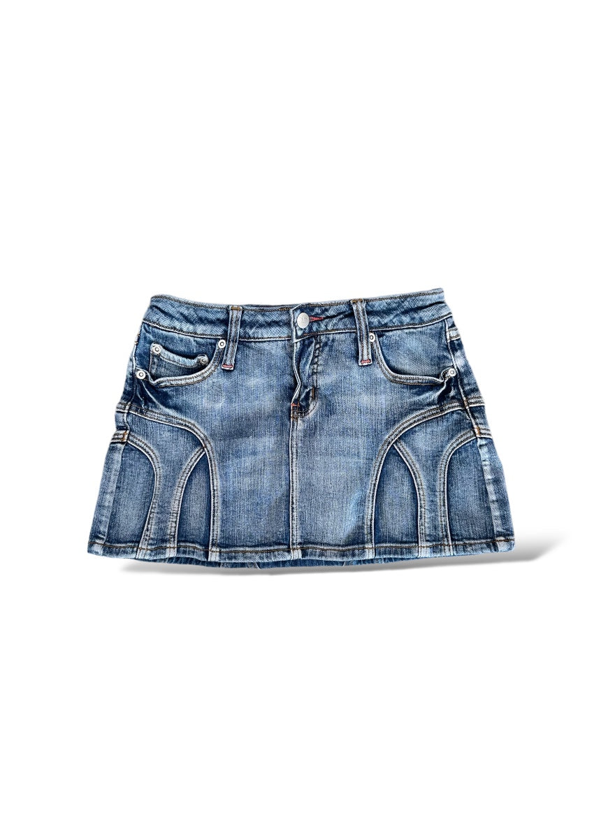 Jean Mini Skirt