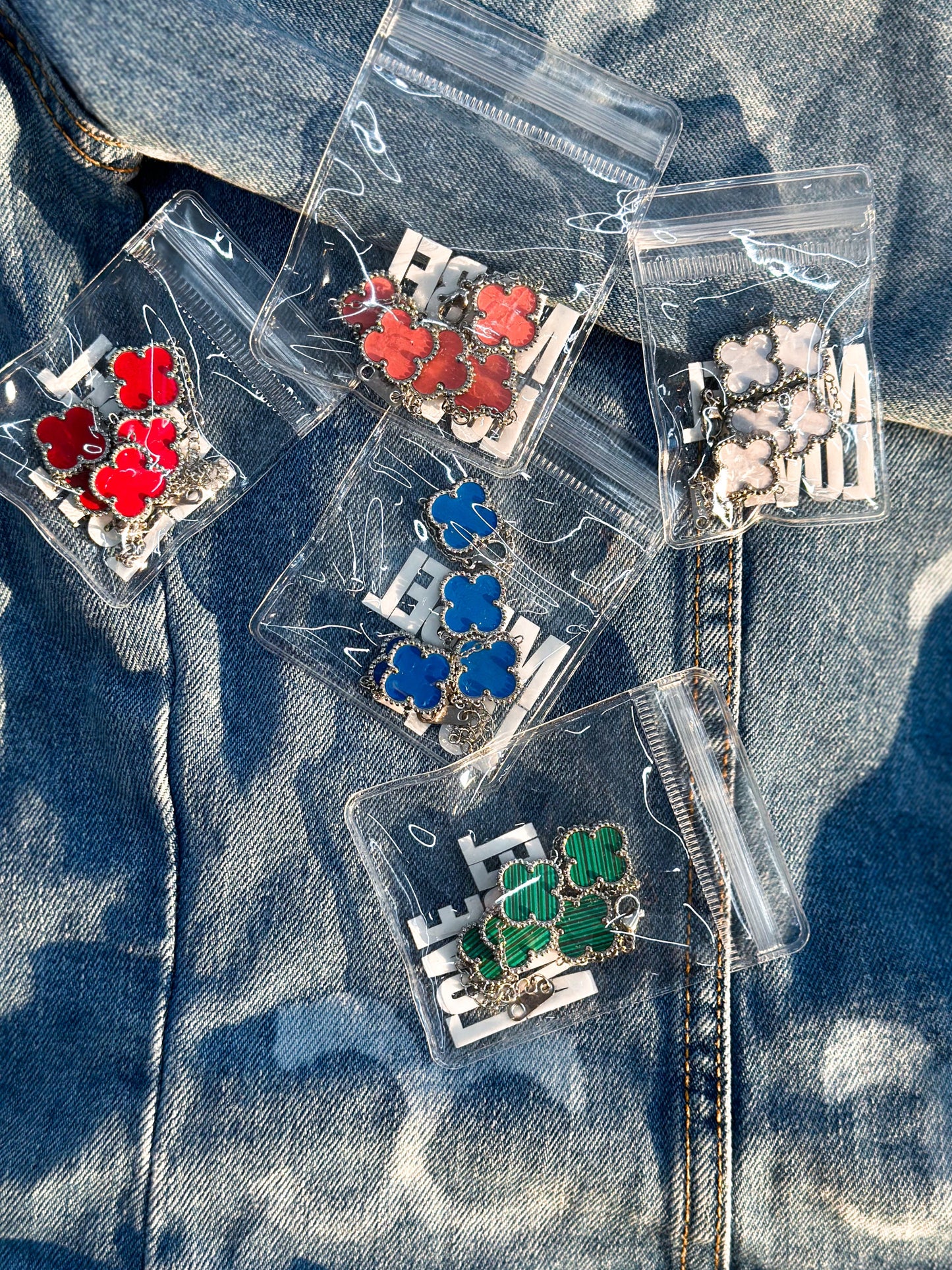 Silver Clover Bracelet