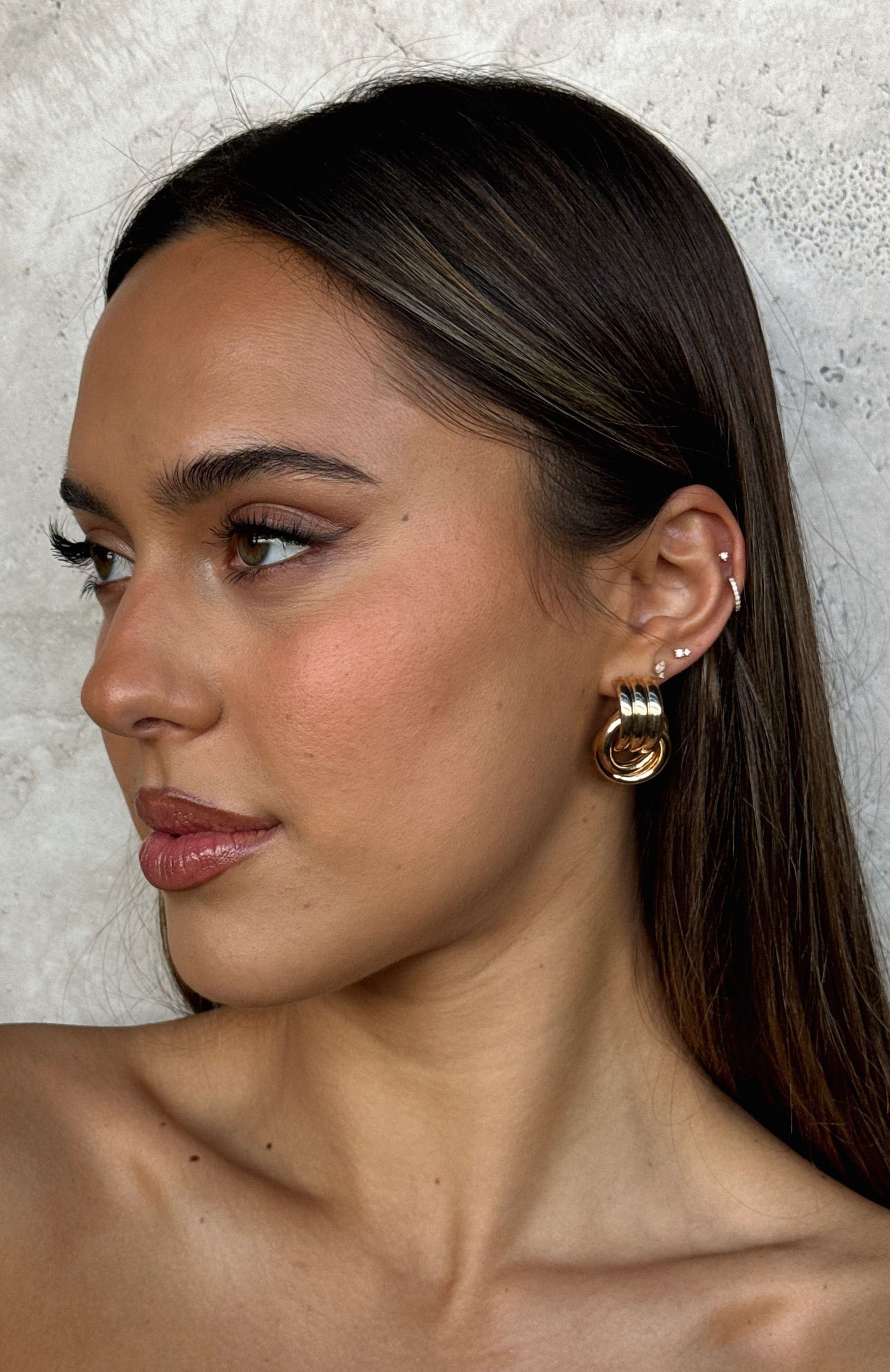 Michael Earrings Gold