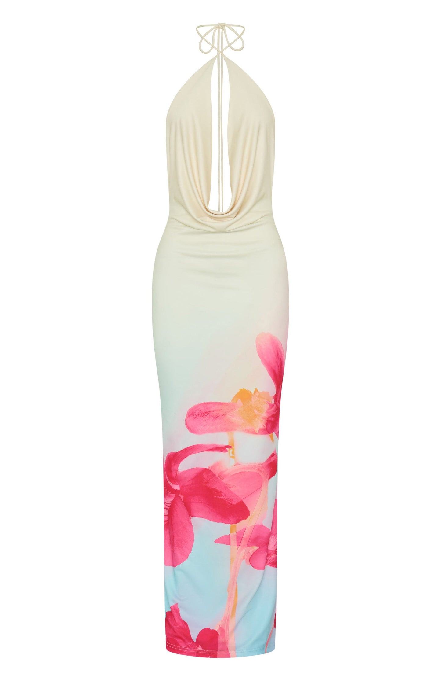 Dancing In Ibiza Maxi Dress Sunset Blossom
