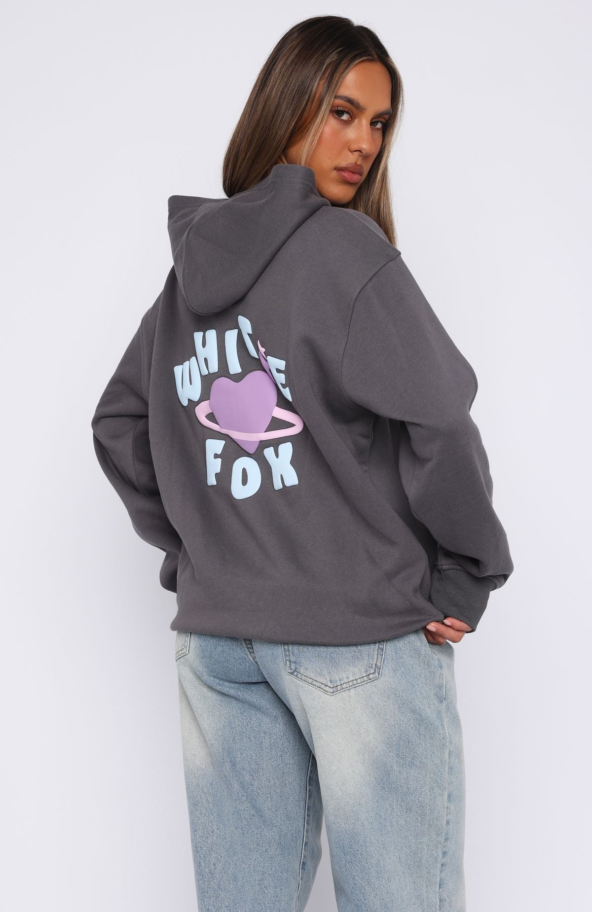 Not From This World Oversized Hoodie Volcanic