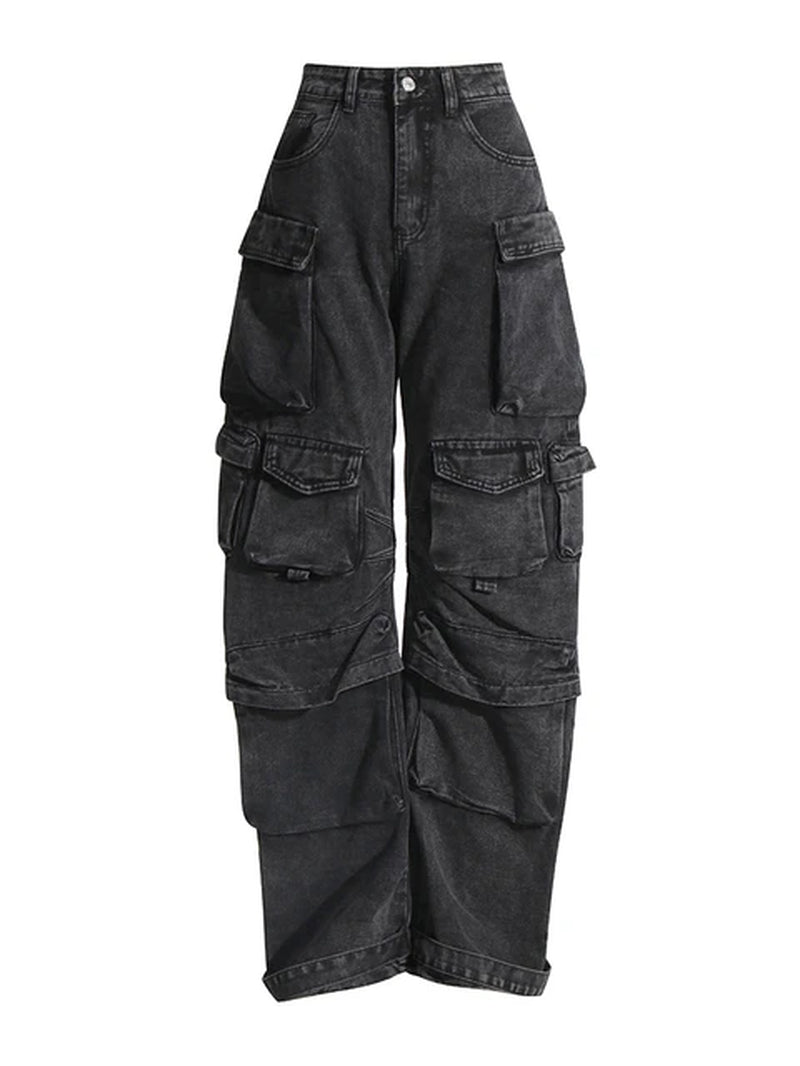 Cargo Denim Pants