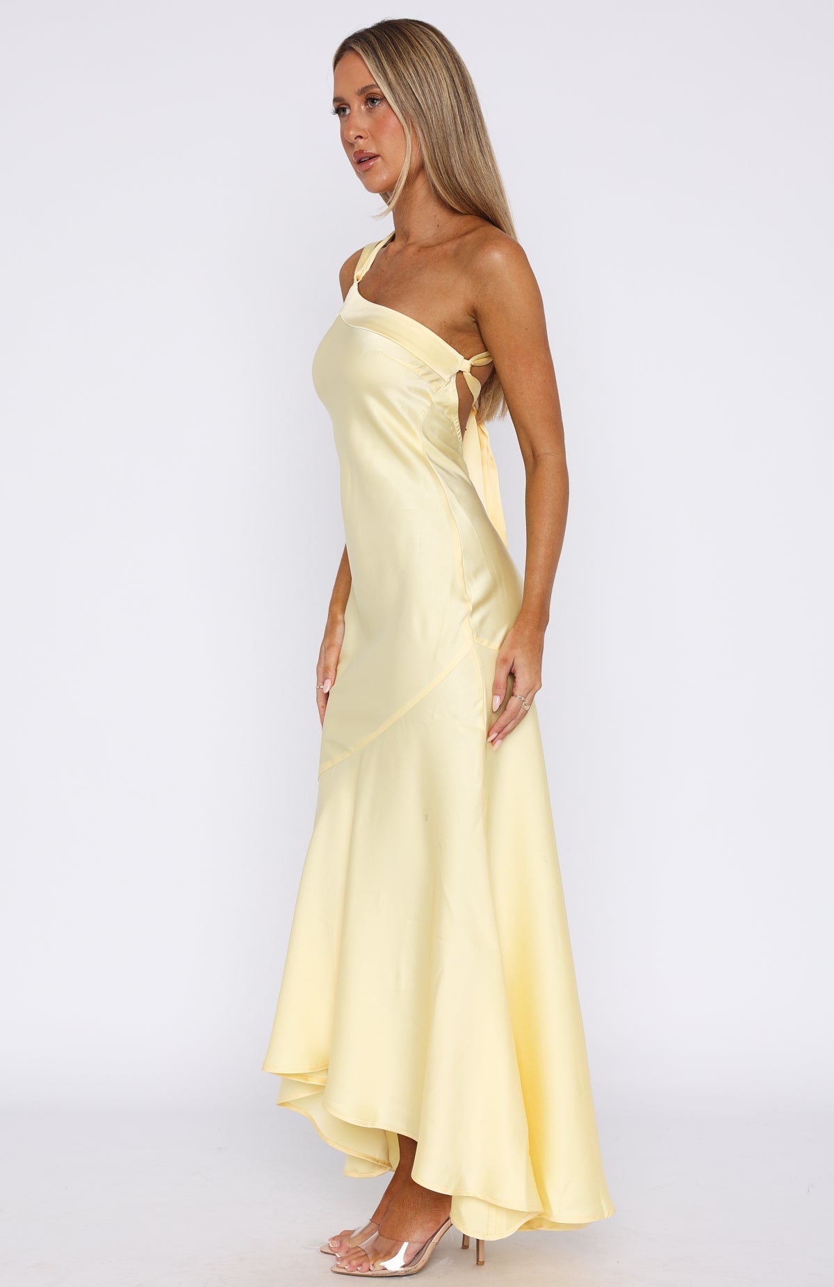 Miss Those Days Maxi Dress Lemon
