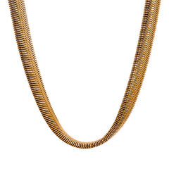 Gold Snake Chain Necklace