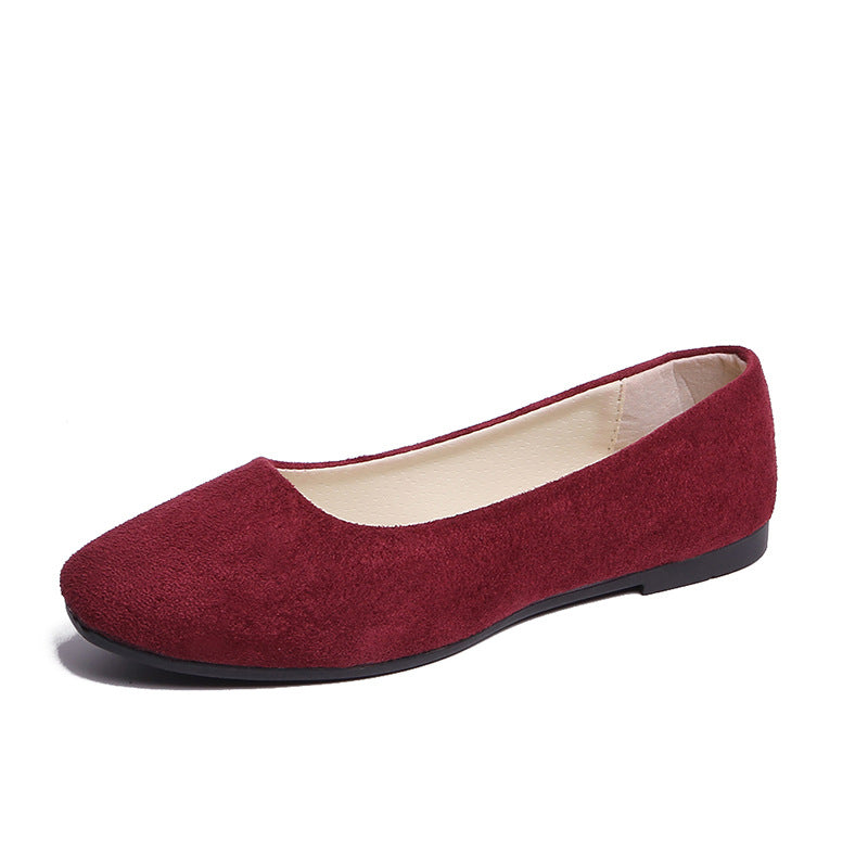 Women's Shallow Suede Shoes