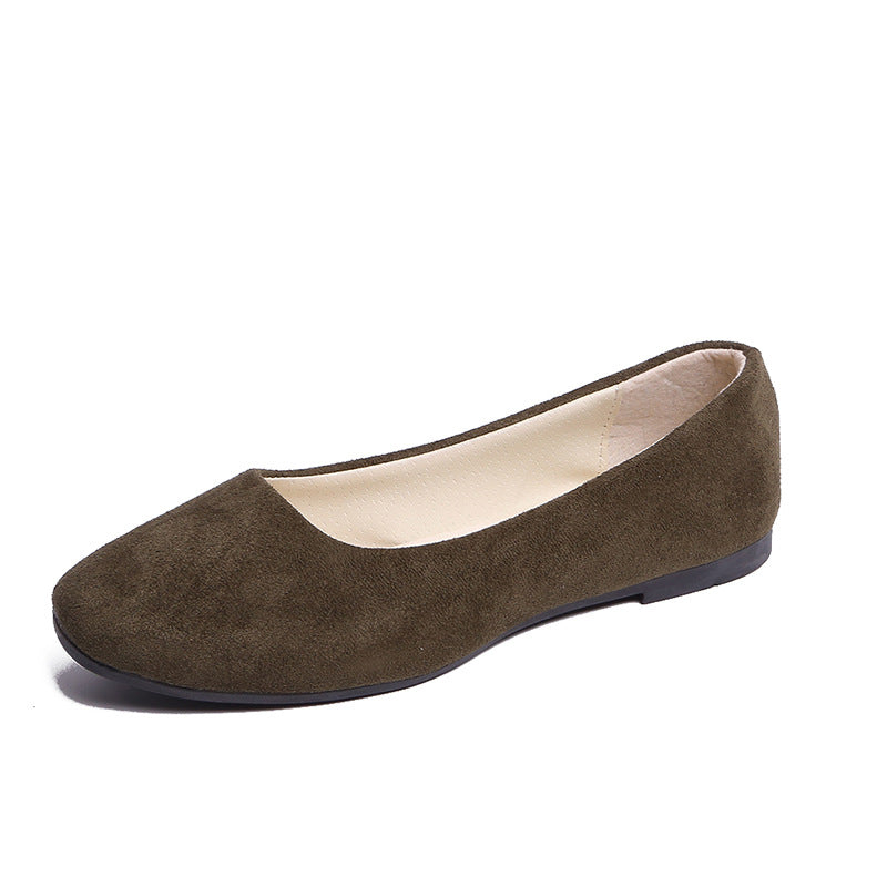 Women's Shallow Suede Shoes