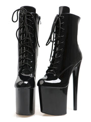 High Heels Nightclub Waterproof Platform Booties