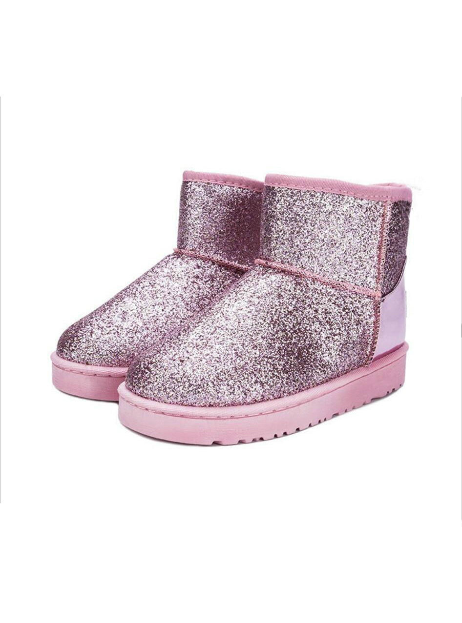 Winter Snow Boots Sequins Classic Women Short Boots