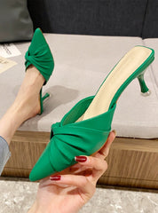 Pointed Stiletto High Heels Sandals