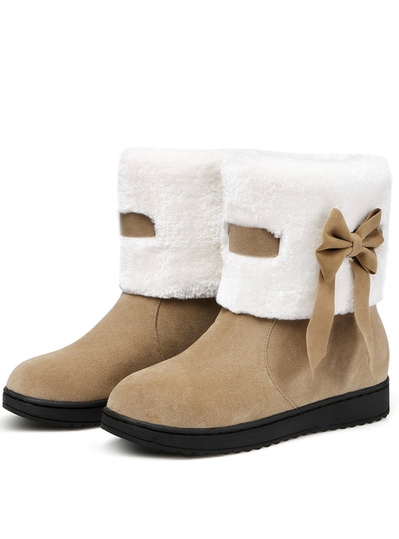 Women's Winter Snow Boots Woman Platform Ankle Boot