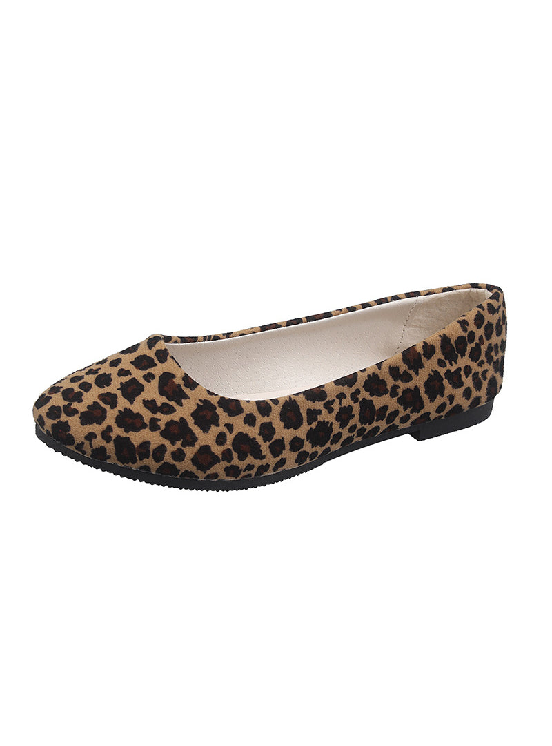 Women Leopard Print Flat shoes