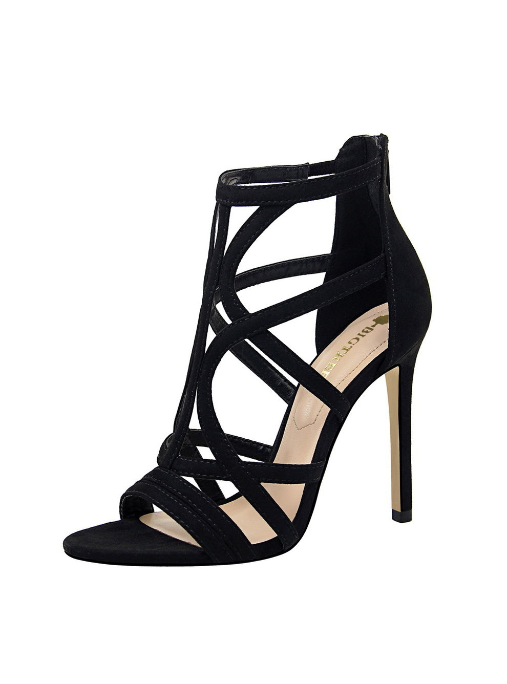 Suede Hollow Sexy Nightclub Sandals