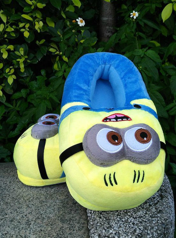 Minion Slipper Plush Stuffed Funny Ciabatte Minions