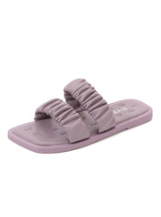 Slippers Slip-proof Candy-colored Fold Slippers