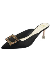 Thin-heeled Pointed Shallow Slipper