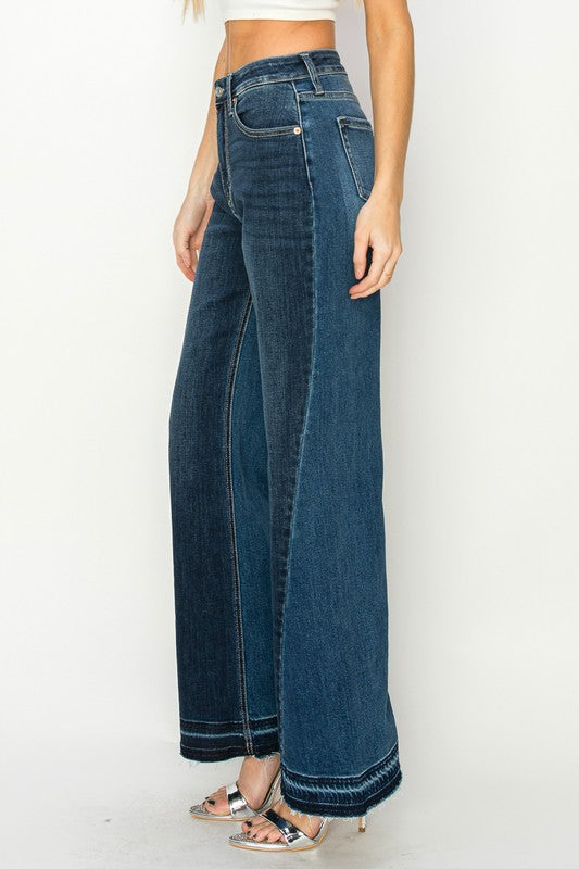 High-Rise Relaxed Wide-Leg Jeans