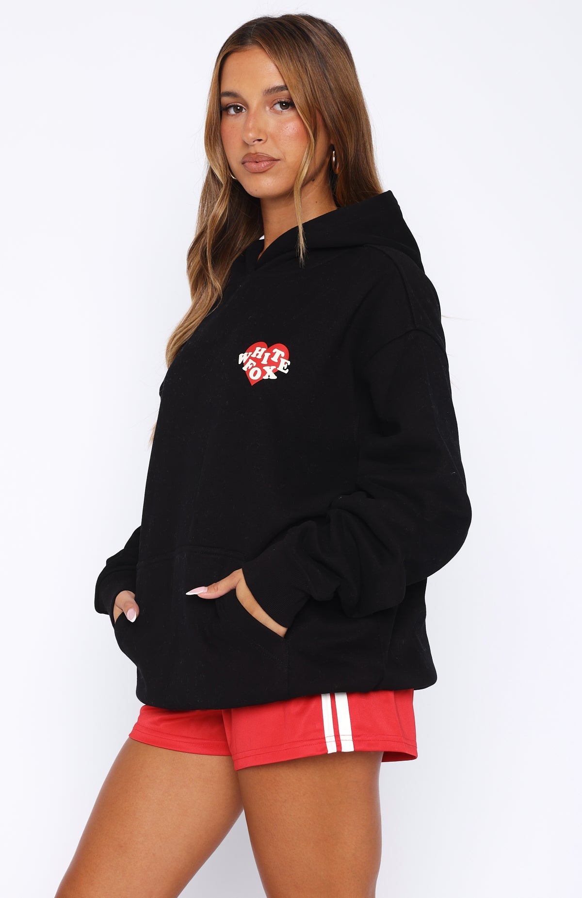 We Don't Talk Anymore Oversized Hoodie Black