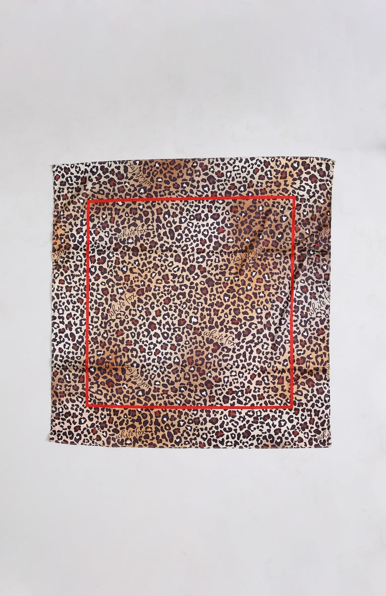 Queen Of Style Head Scarf Leopard Print