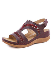 Round-head Anti-landslide Hollow Sandals