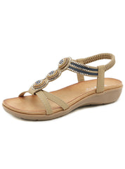 Retro Bohemian Comfortable Soft Elastic Sandals