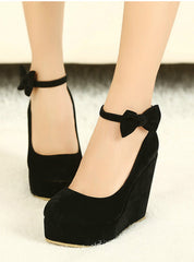 Ladies Shoes Wedges High Heels Platform