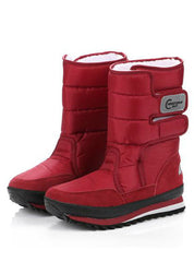 Warm Solid Anti-Slip Snow Boots Women Waterproof