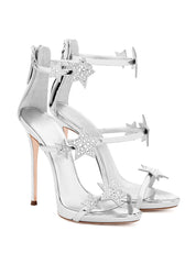 Women's Star Rhinestone Stiletto Shoes Sandals