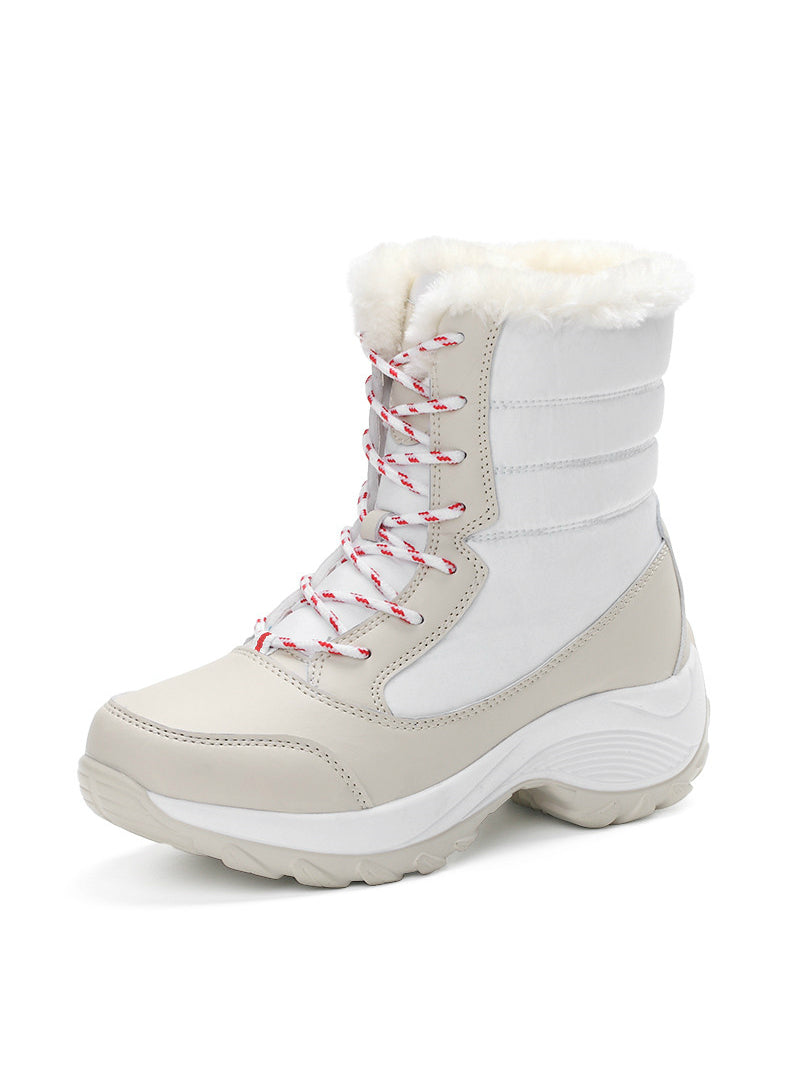 Ankle Boots Warm Fur Winter Shoes Snow Boots