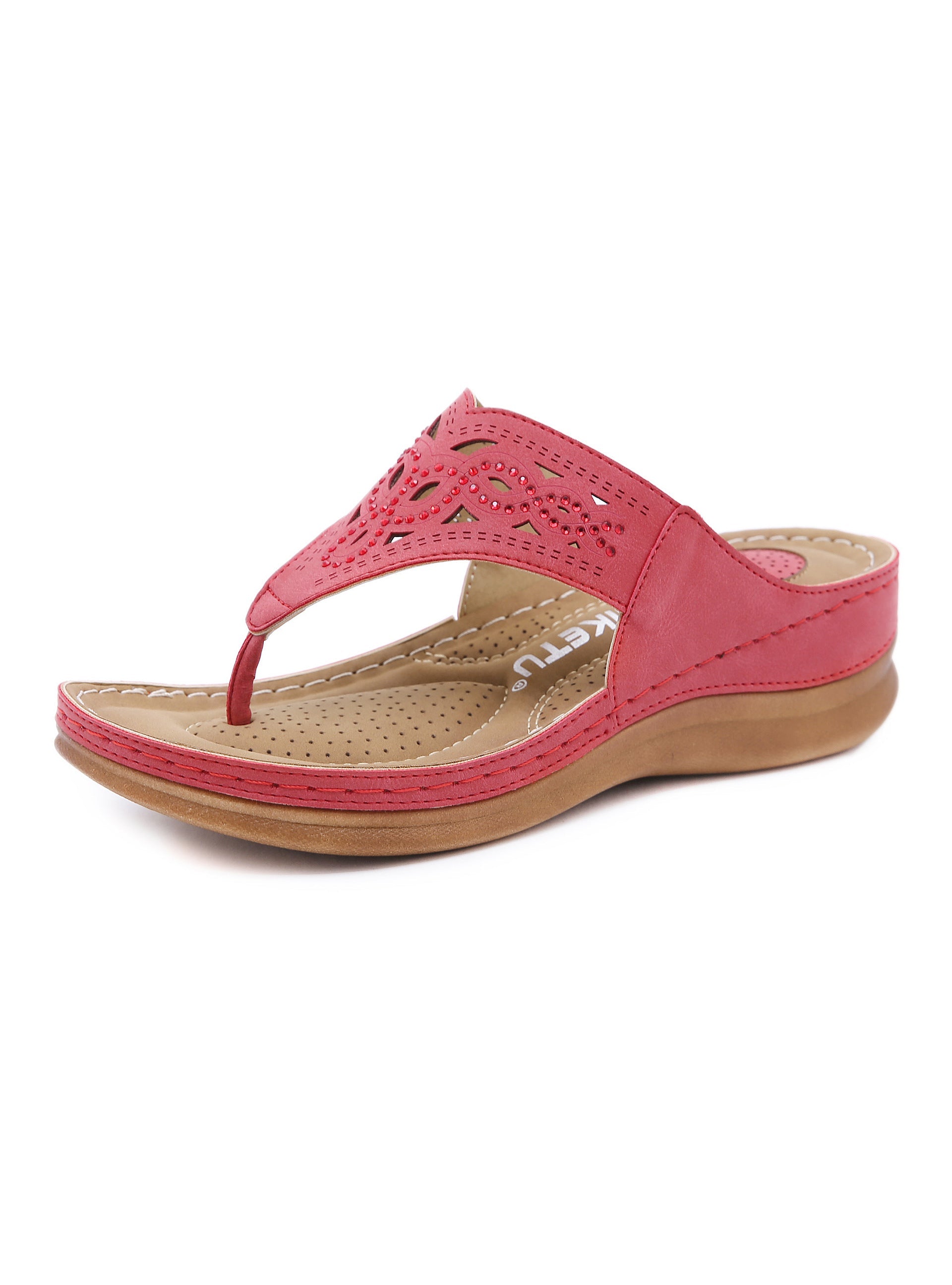 Clip Toe Wedge Hollow Sandals Girl