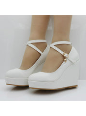 Pumps Platform Wedges Heels For Women