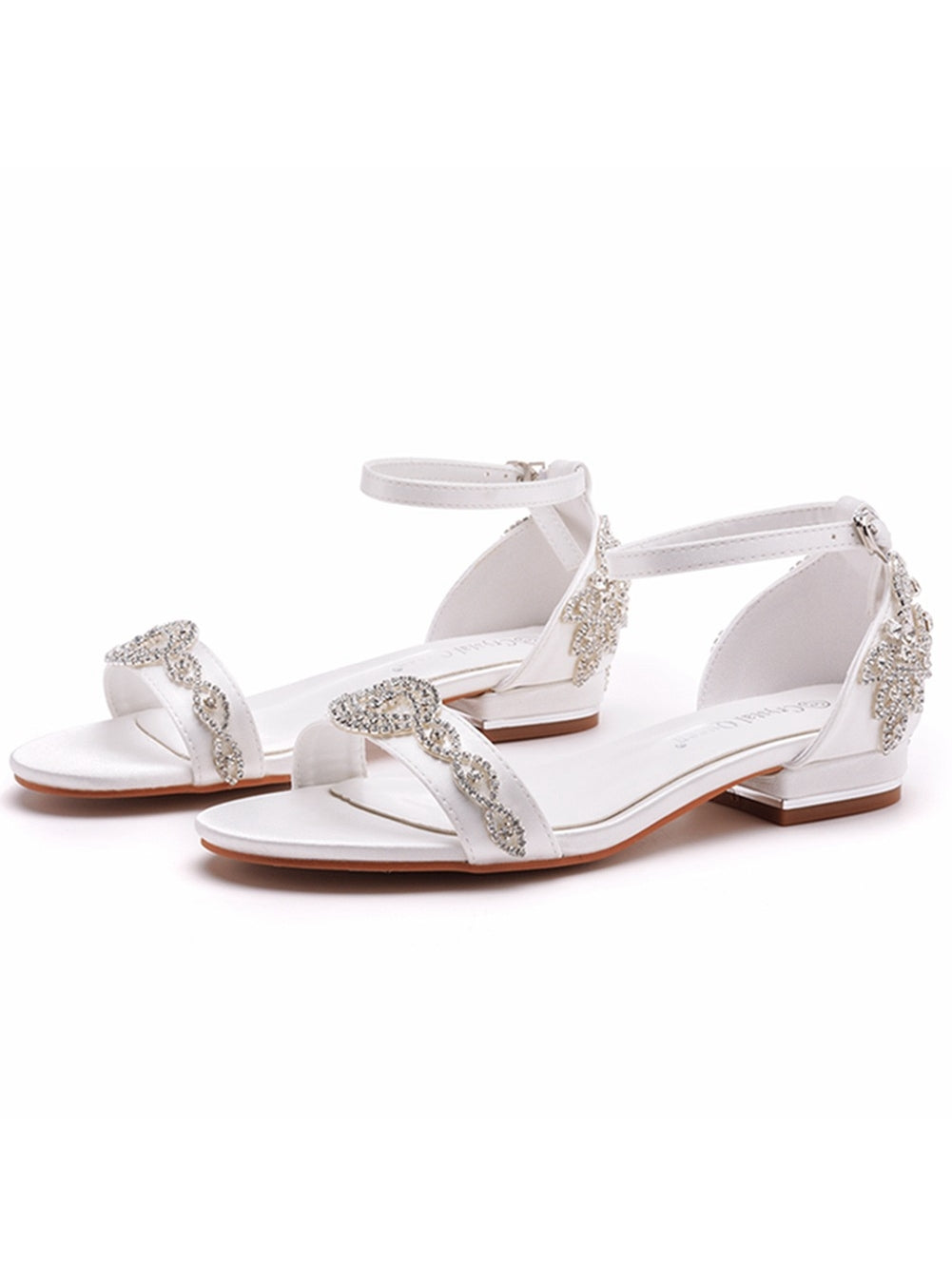 2 cm Square Heel Thong Sandals