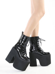 Women Ultra-High Heel Martin Boots