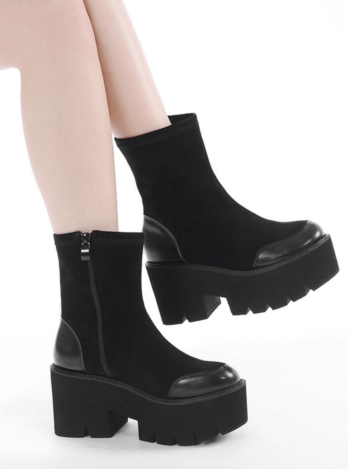 Martin Boots Thick Heels Short Boots