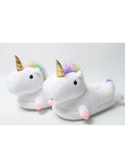 Winter lovely Home Slippers Cartoon Plush White Shoes