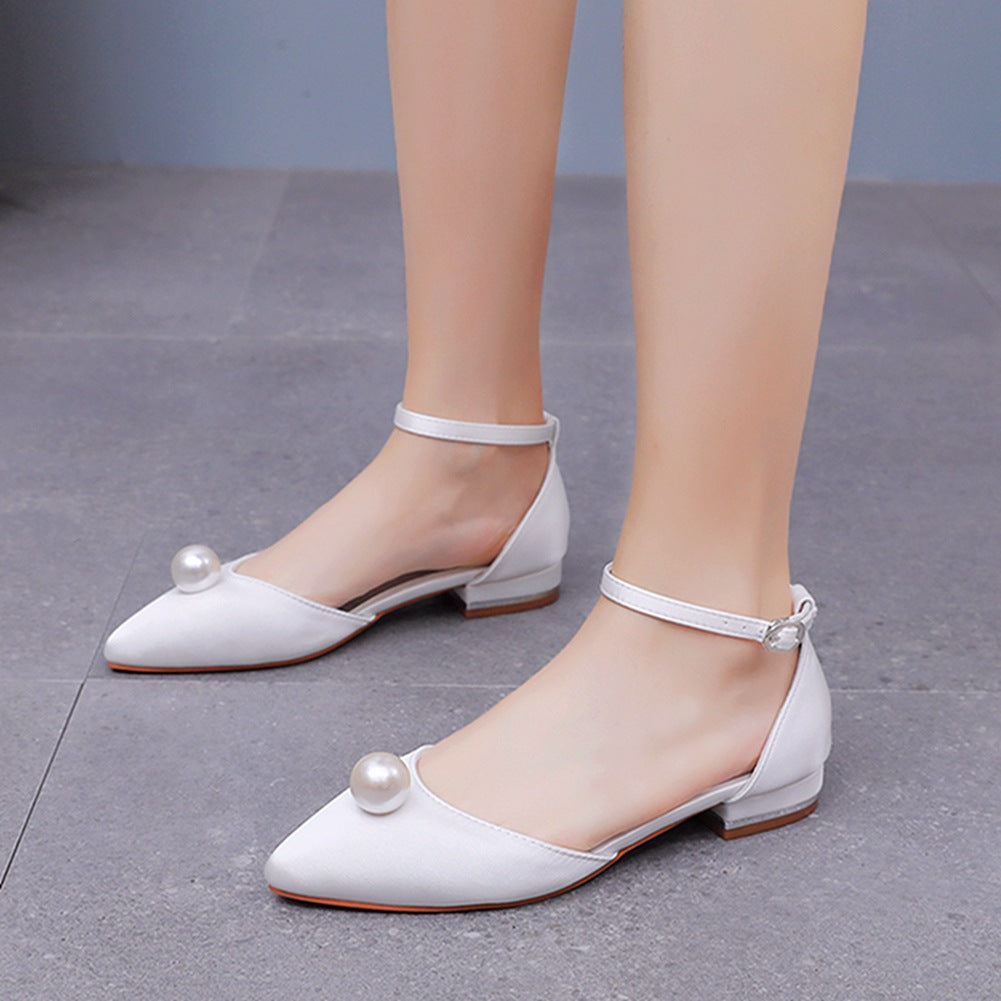 Leisure Pointed Hollow Sandals