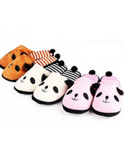 Plush Slippers Shoes Cute Panda Shoes Keep