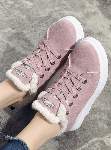 Winter Warm Sneakers Shoes Platform Shoes