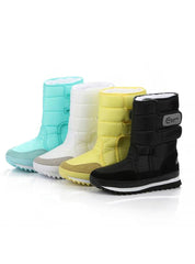 Warm Solid Anti-Slip Snow Boots Women Waterproof