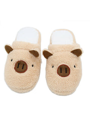 Pig Cute Cotton Fabric Slippers Indoor Slippers