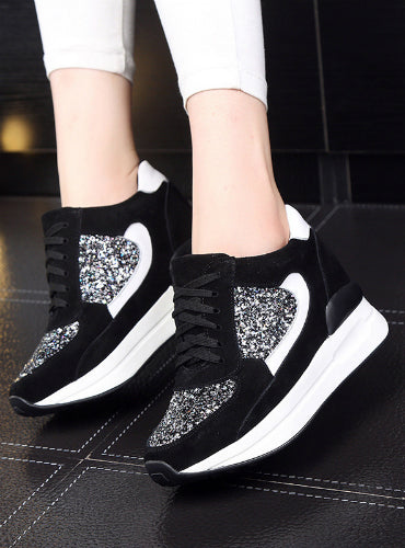 Sneakers Wedges Female Flats Creepers Platform