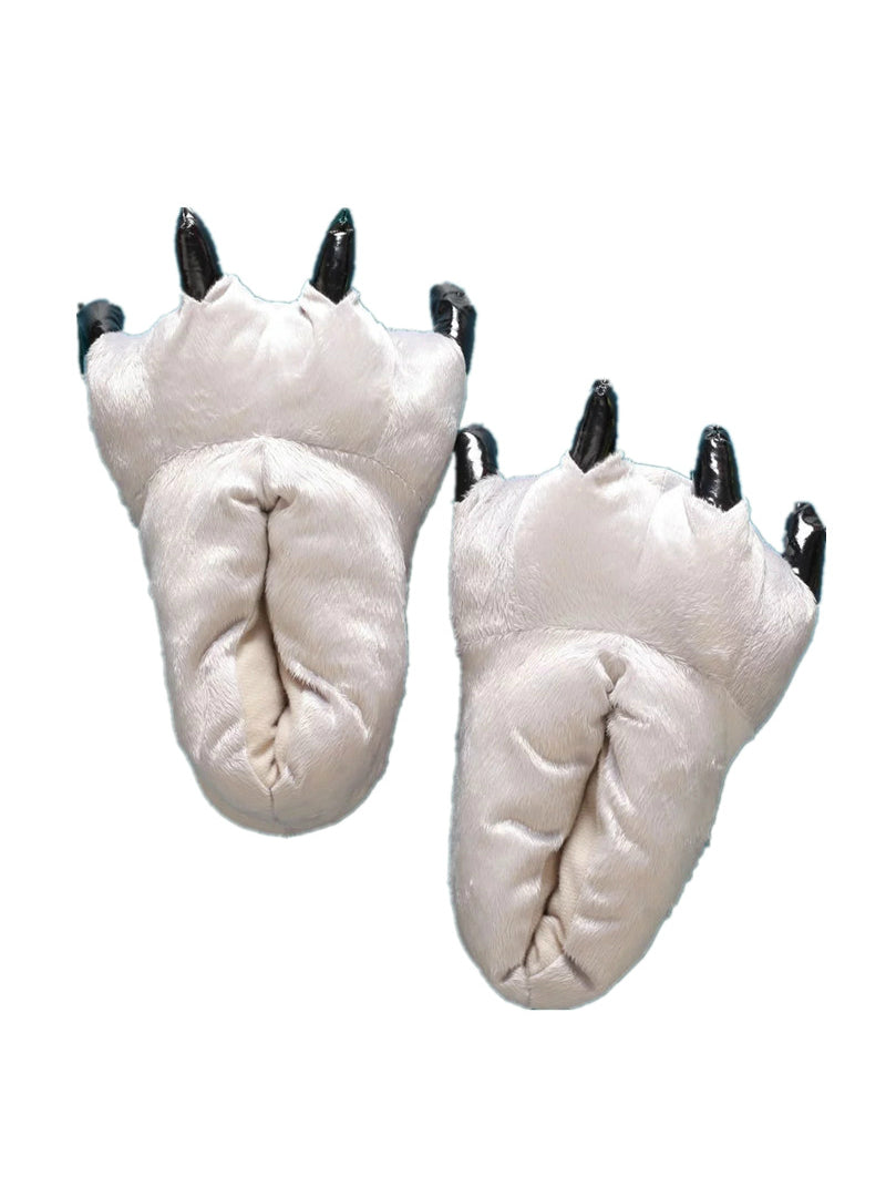 Animal Unisex Paw Slippers Winter Warm Soft Claw Slippers