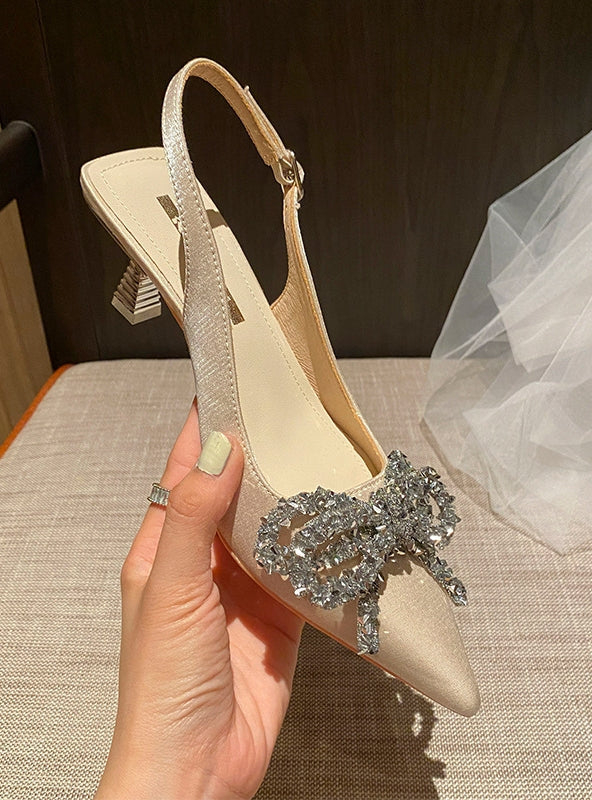 Crystal Diamond High Heels Shoes