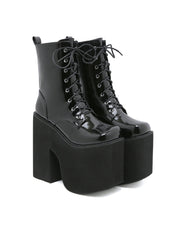 Women Ultra-High Heel Martin Boots