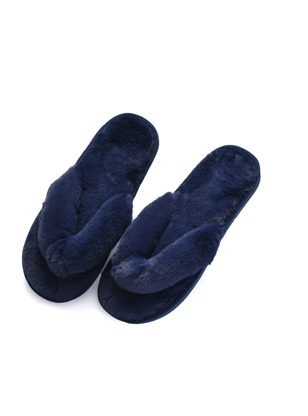 Women House Slippers Faux Fur Fashion Warm Shoes