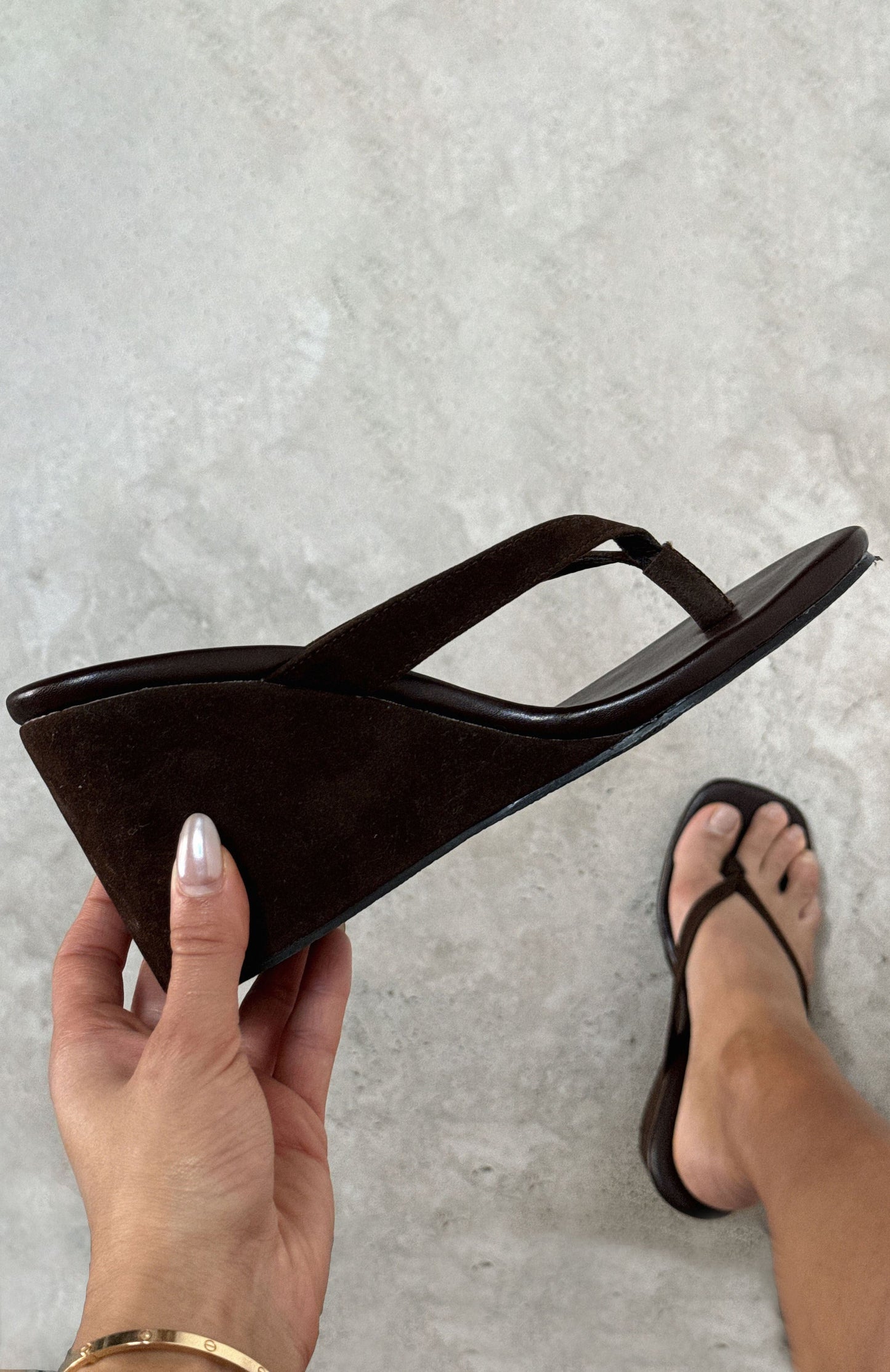 Grace Wedge Chocolate