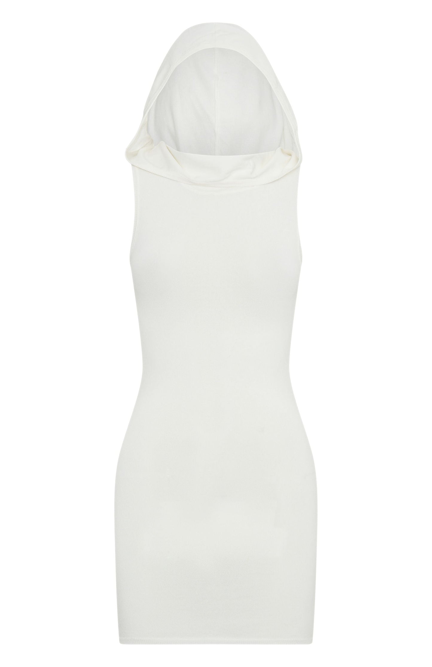 Out Of My Head Knit Mini Dress Off White